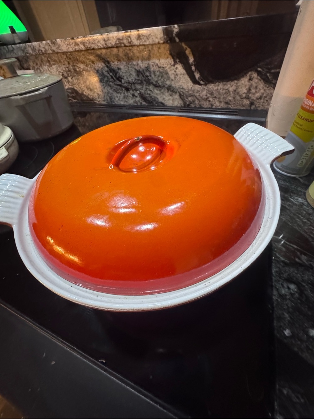vintage Descoware enameled cast iron